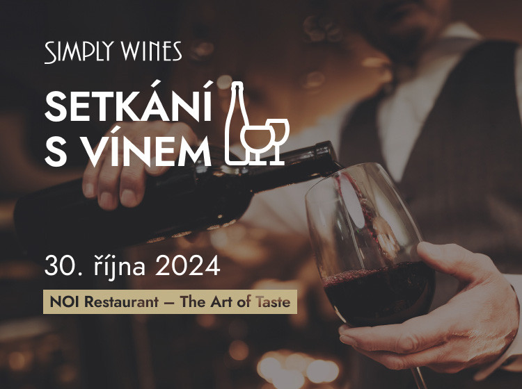 “Setkání s vínem” 30.10. v NOI Restaurant v Praze